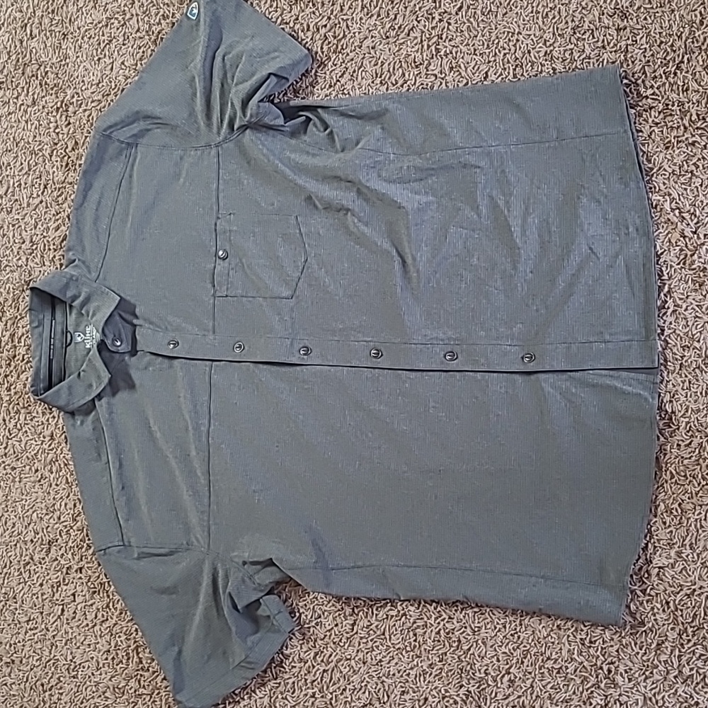 KUHL Men's short sleeve button down shirt rn#108846